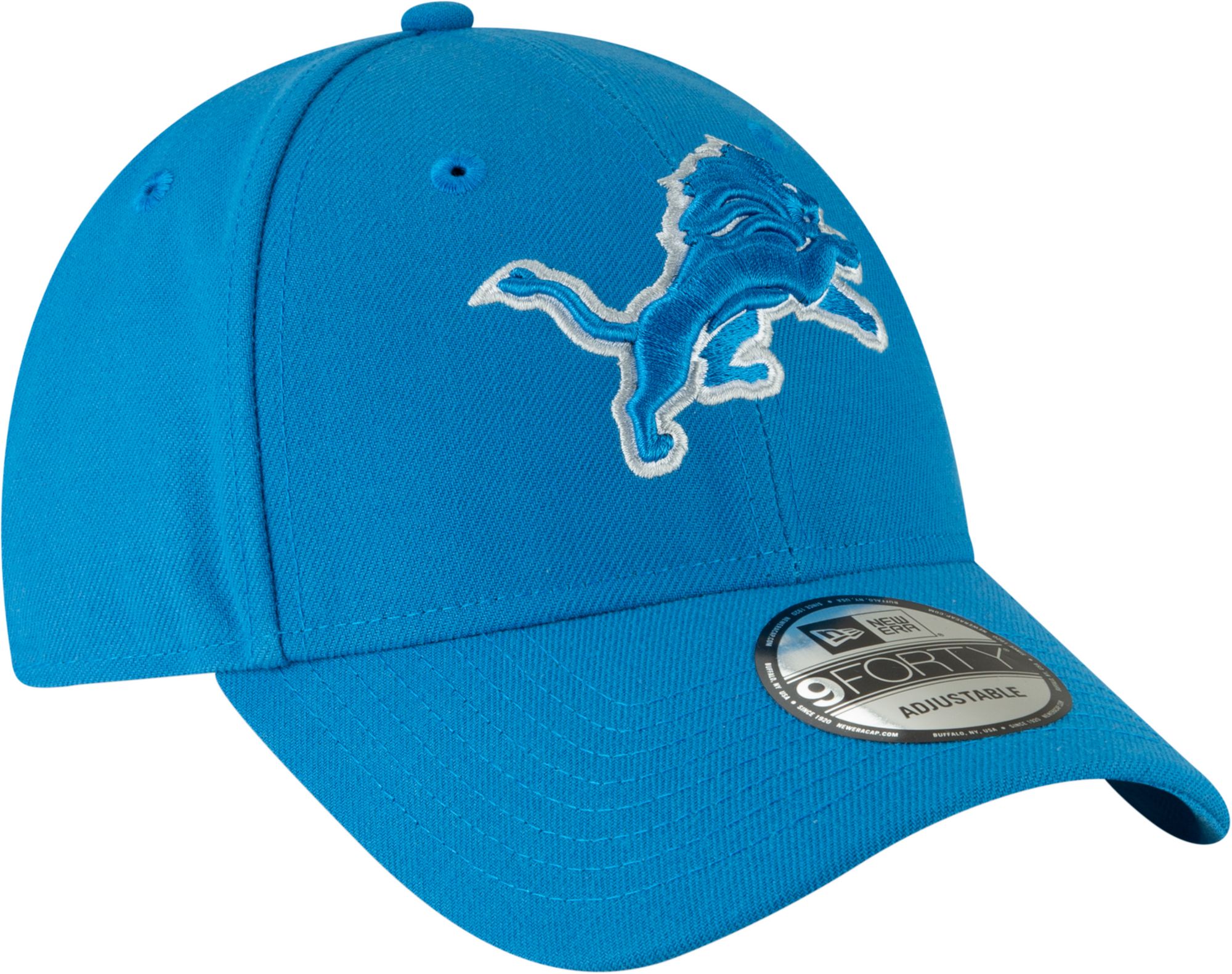 New Era Adult Detroit Lions League 9Forty Blue Adjustable Hat product image