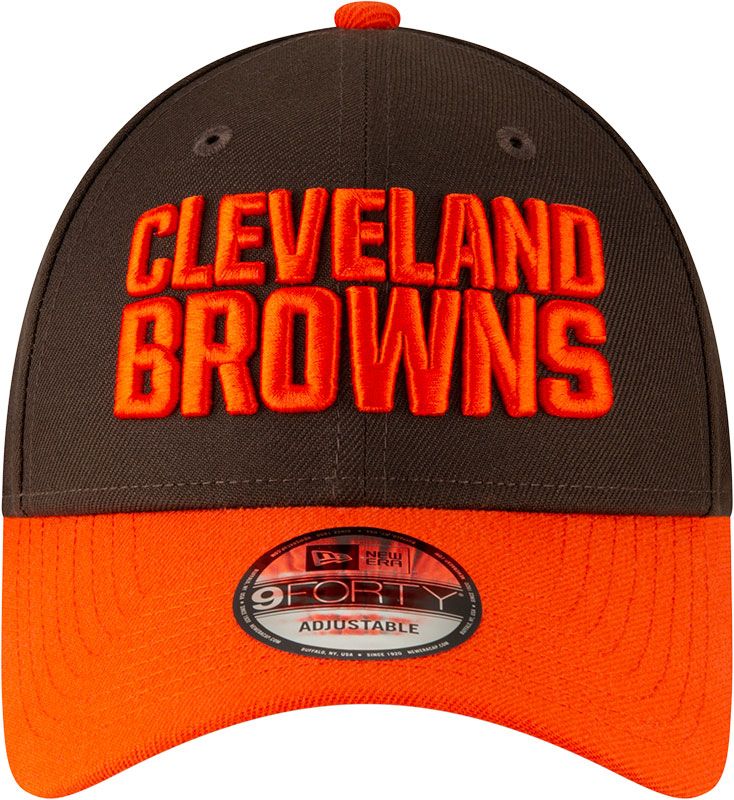 New Era Men's Cleveland Browns Orange League 9Forty Adjustable Hat product image