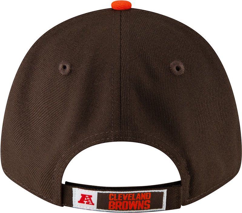 New Era Men's Cleveland Browns Orange League 9Forty Adjustable Hat product image