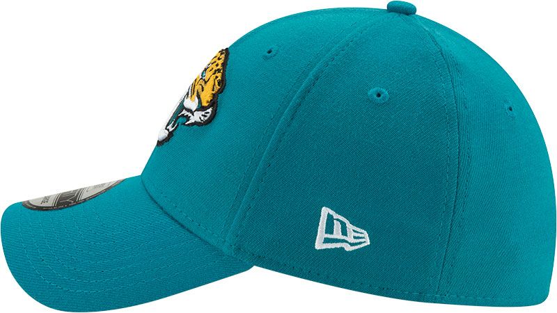 New Era Men's Jacksonville Jaguars Teal 39Thirty Classic Fitted Hat