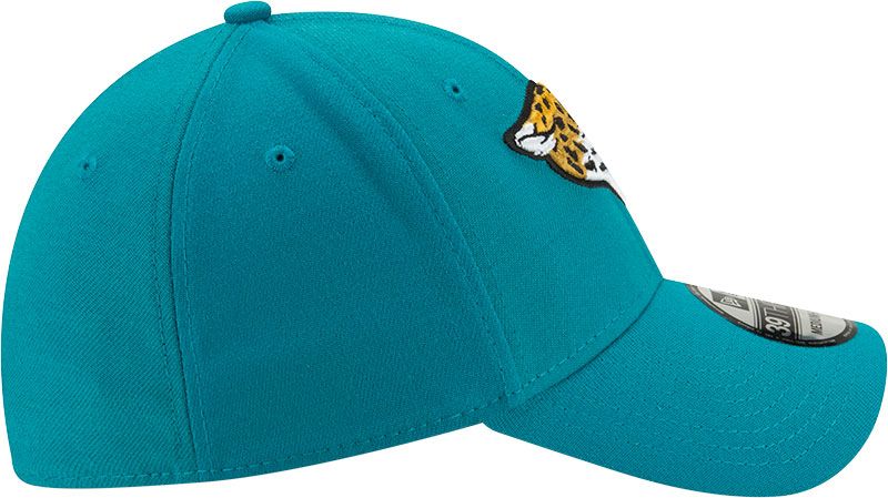 New Era Men's Jacksonville Jaguars Teal 39Thirty Classic Fitted Hat