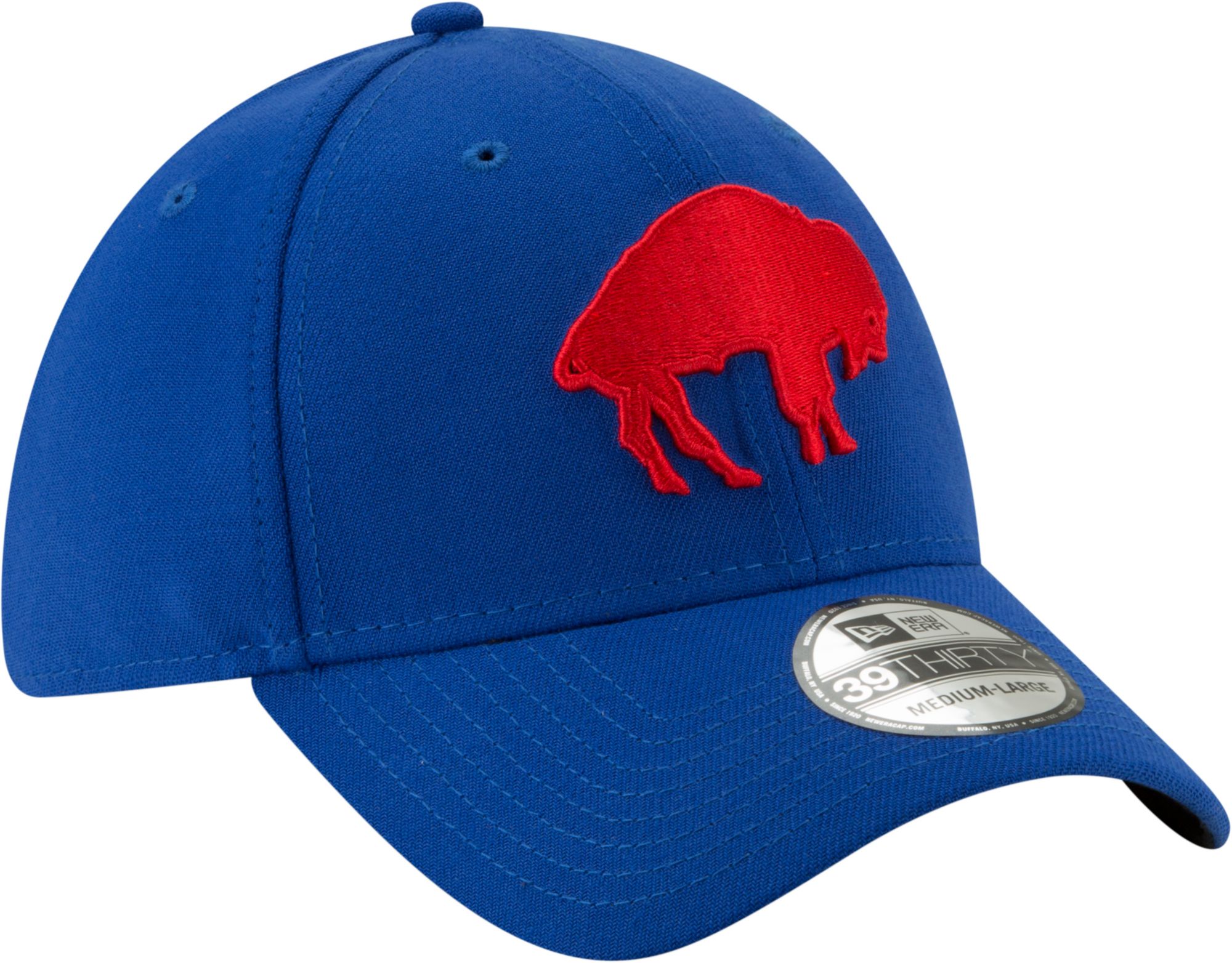 New Era Men's Buffalo Bills Blue 39Thirty Classic Fitted Hat