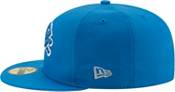 New Era Men's Detroit Lions Logo Blue 59Fifty Fitted Hat product image
