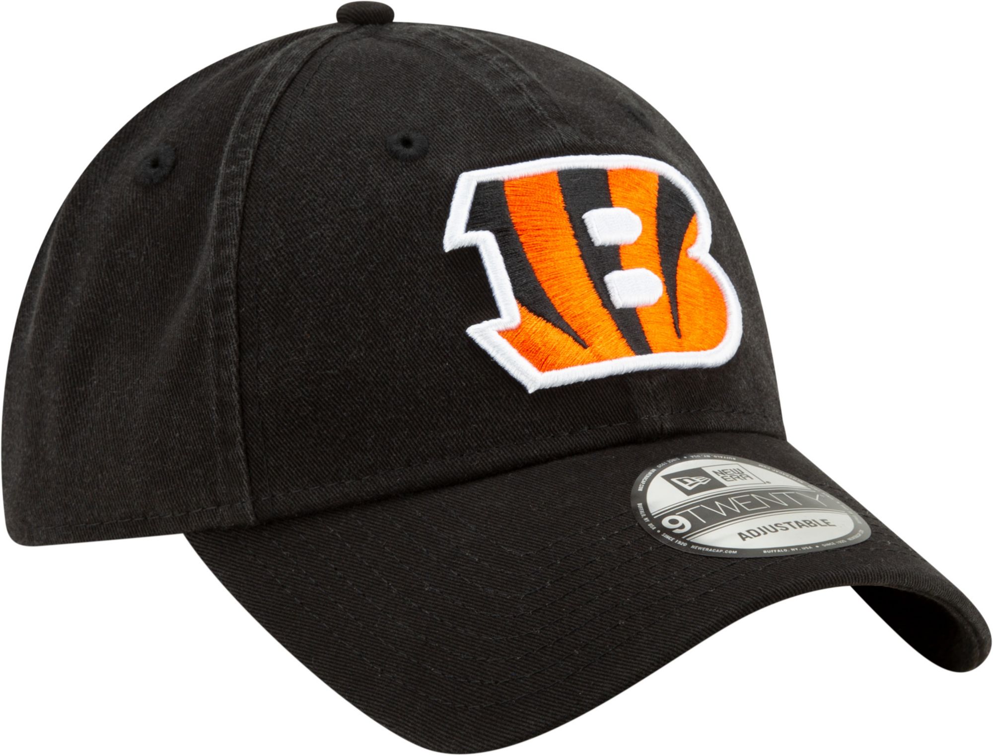 New Era Men's Cincinnati Bengals Logo Black Core Classic Hat product image