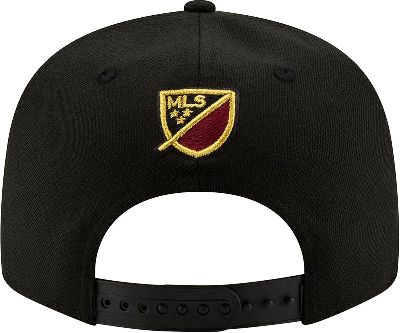 New Era Adult Atlanta United 9Fifty Logo Black Adjustable Hat product image