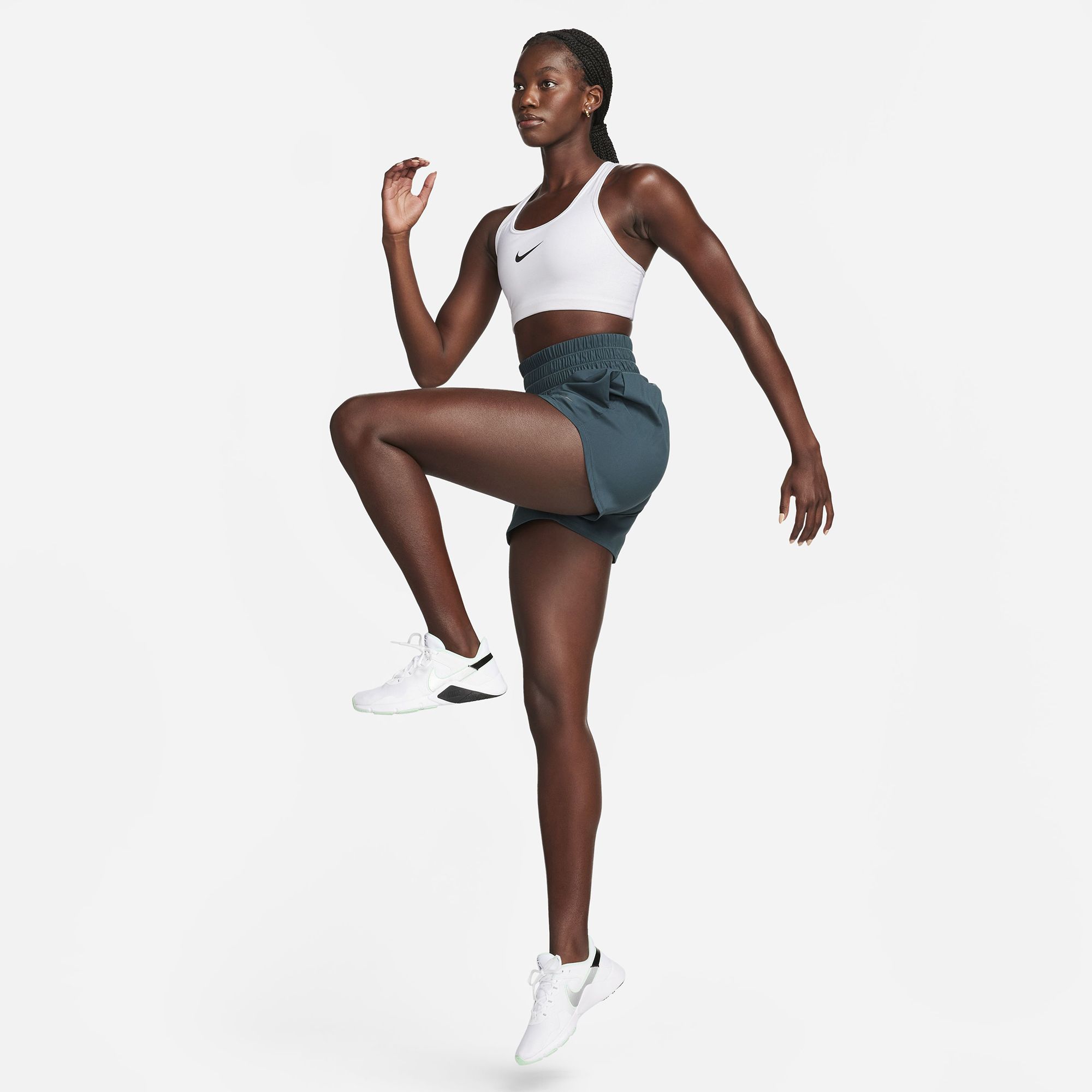 Nike Women's One Dri-FIT Ultra High-Waisted 3" Brief-Lined Shorts product image