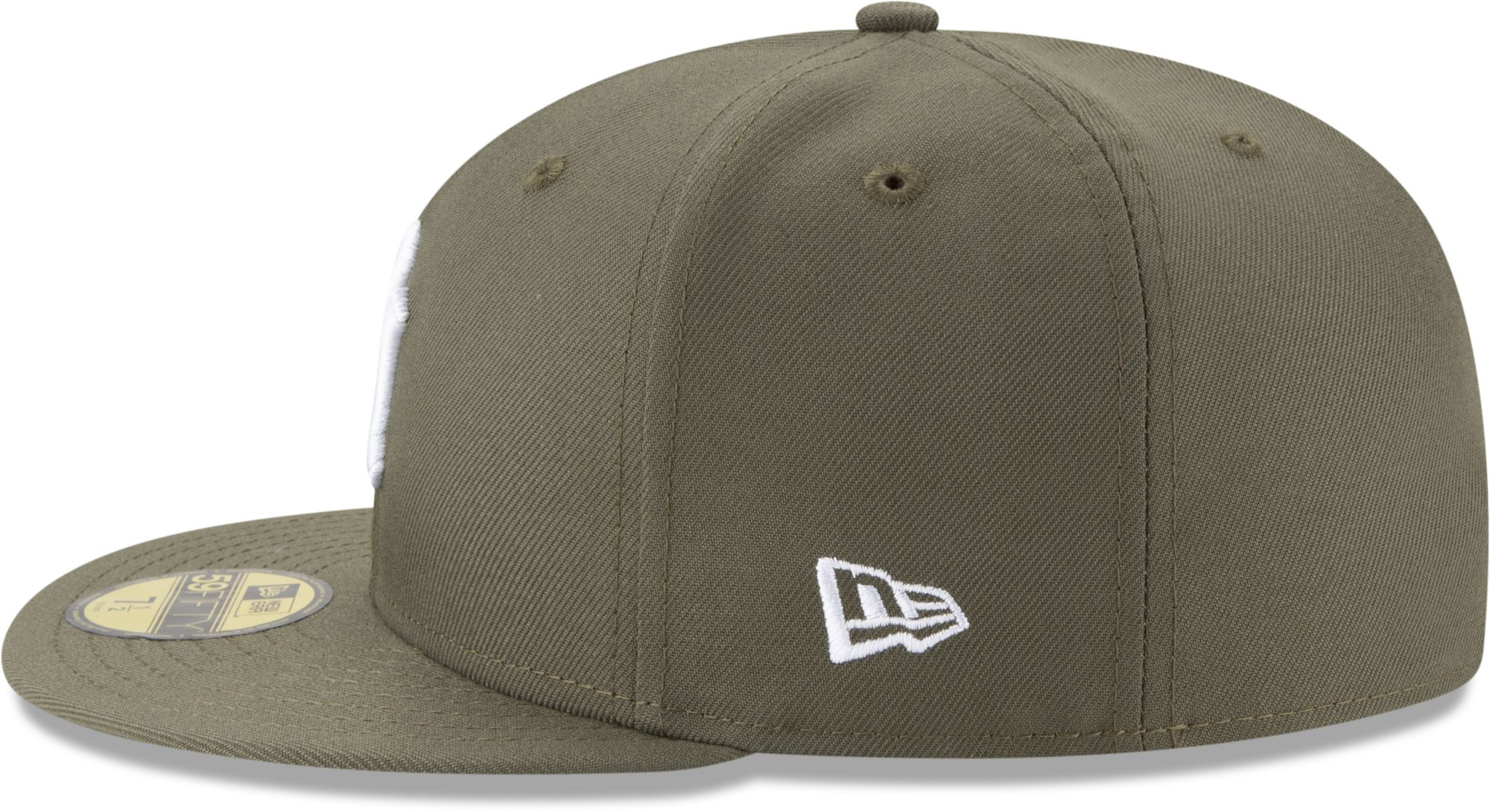 New Era Men's New York Yankees Olive Basic 59Fifty Fitted Hat product image