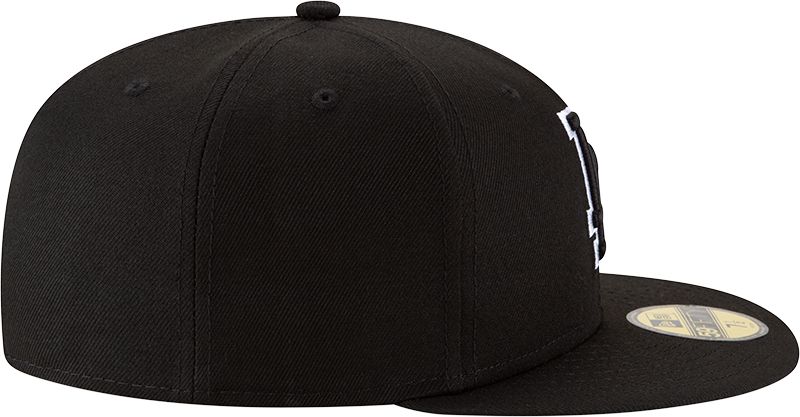 New Era Men's Los Angeles Dodgers Black Basic 59Fifty Fitted Hat product image