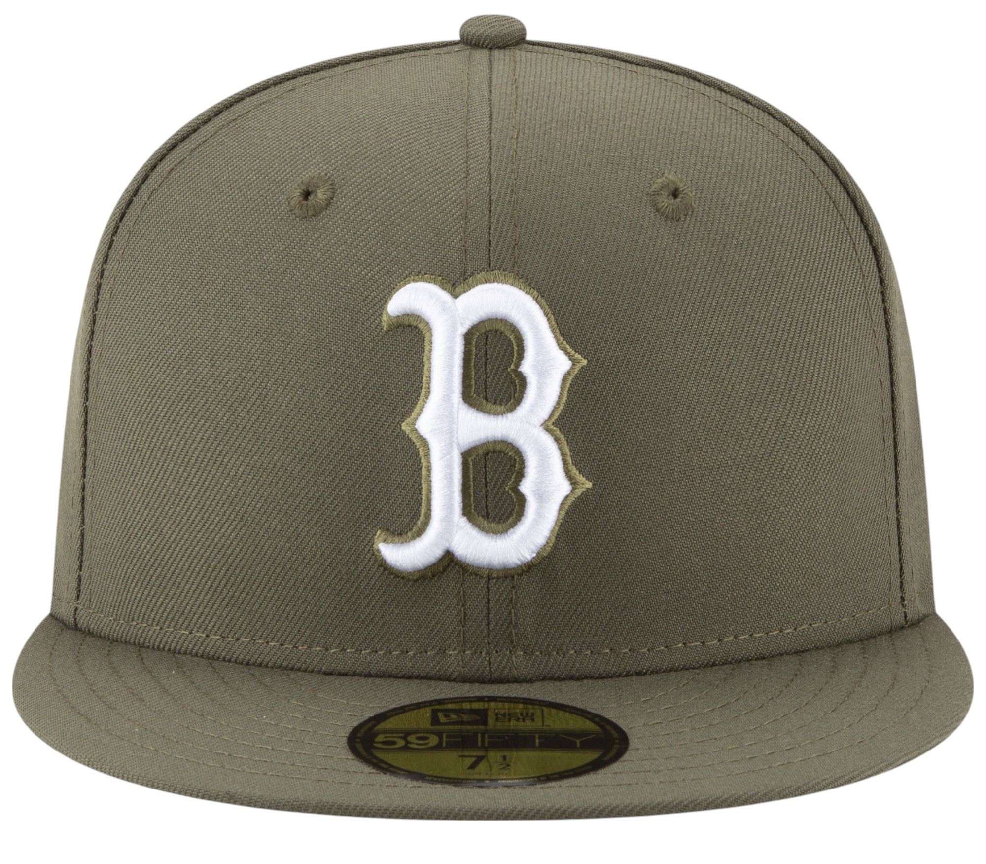 New Era Adult Boston Red Sox Green Basuc 59Fifty Fitted Hat product image