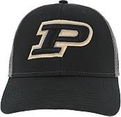 League-Legacy Men's Purdue Boilermakers Lo-Pro Adjustable Trucker Black Hat product image