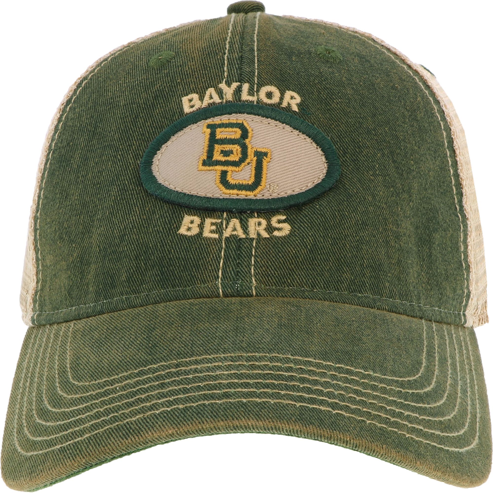 League-Legacy Men's Baylor Bears Green Old Favorite Adjustable Trucker Hat