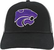 League-Legacy Men's Kansas State Wildcats Lo-Pro Adjustable Trucker Black Hat product image