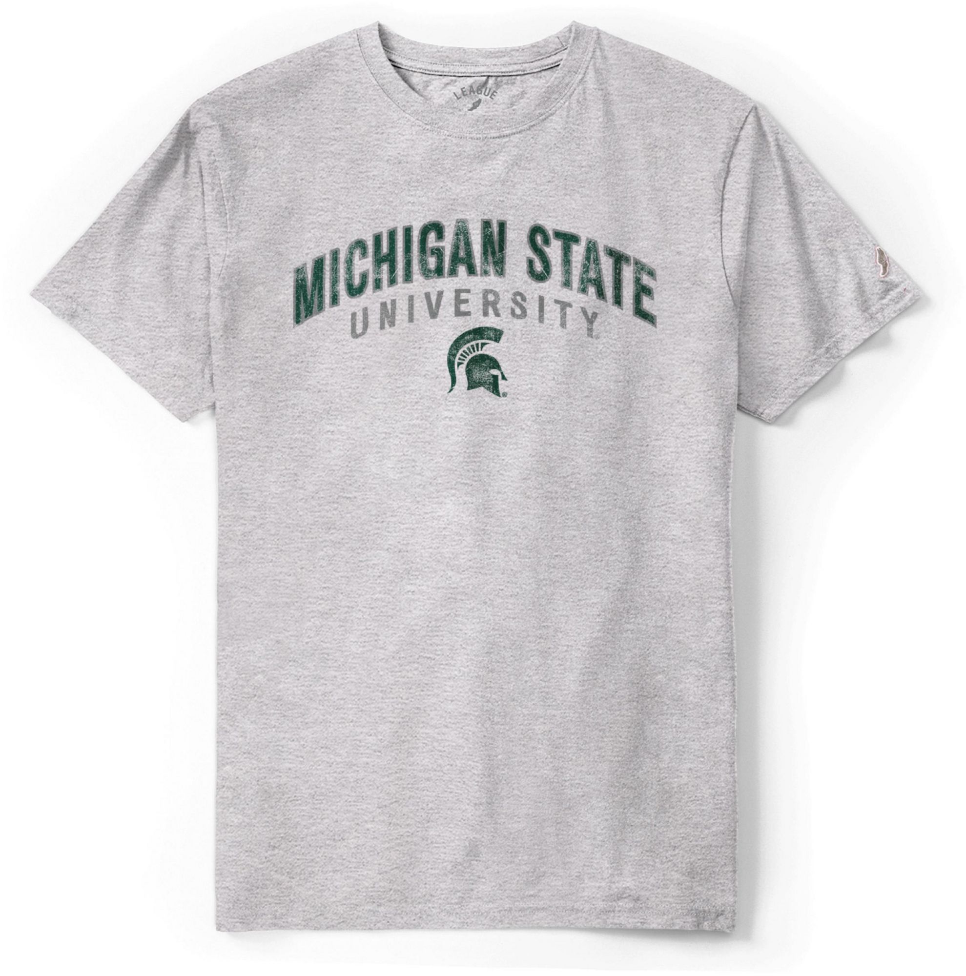 League-Legacy Men's Michigan State Spartans Grey All American T-Shirt product image
