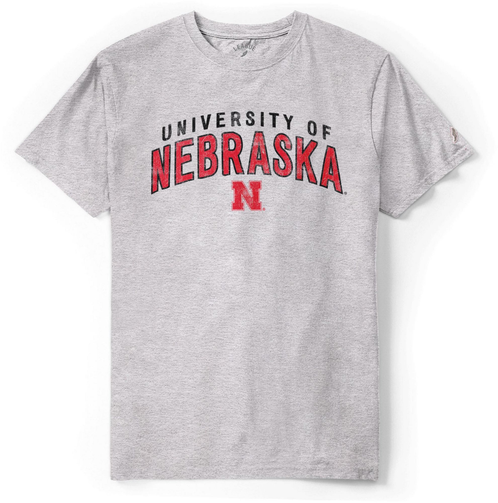 League-Legacy Men's Nebraska Cornhuskers Grey All American T-Shirt product image