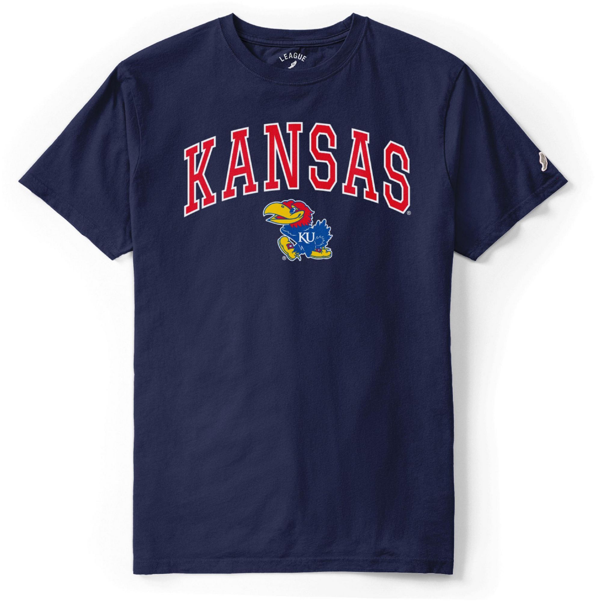 League-Legacy Men's Kansas Jayhawks Blue All American T-Shirt product image