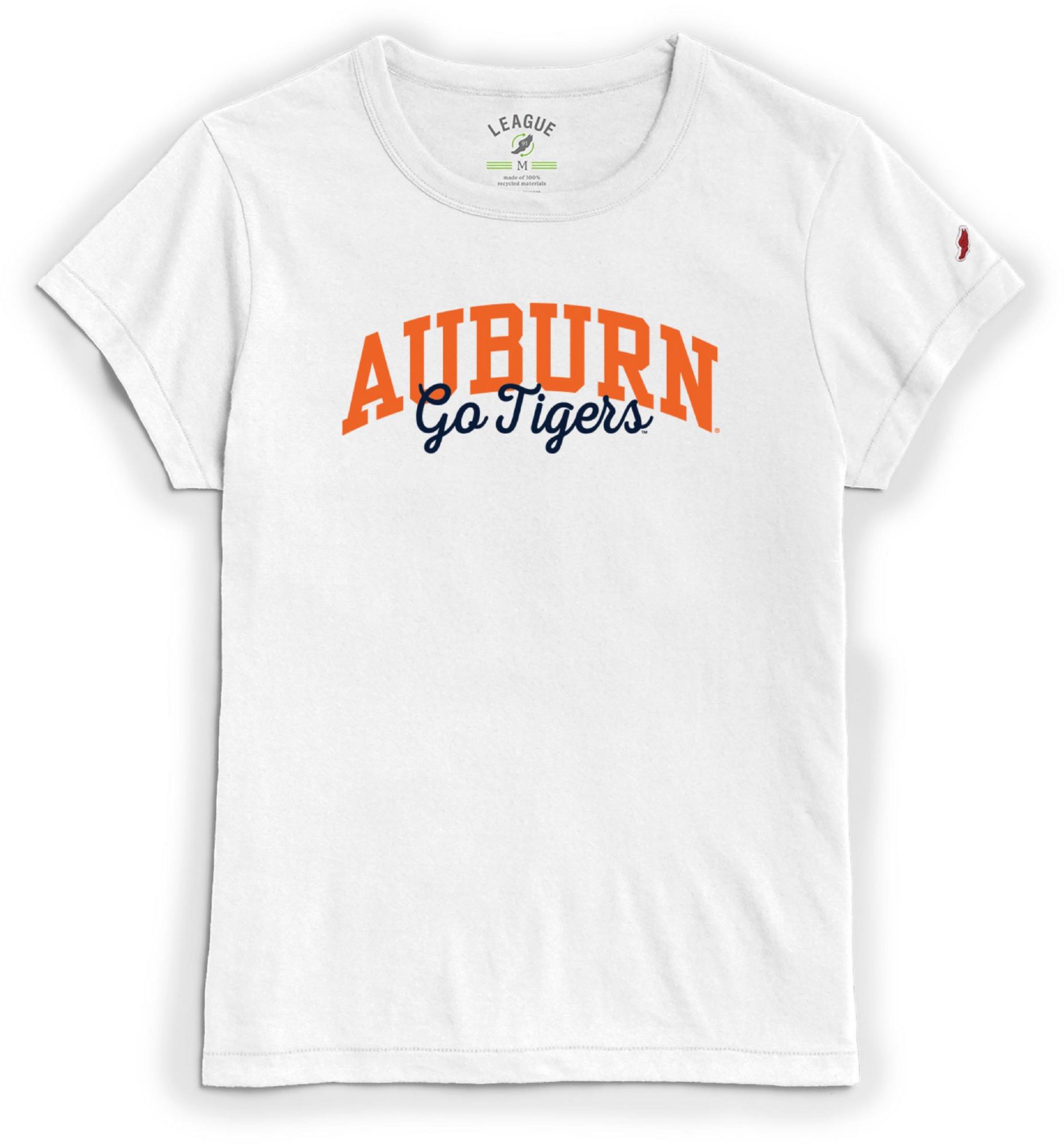 League-Legacy Women's Auburn Tigers ReSpin White T-Shirt product image