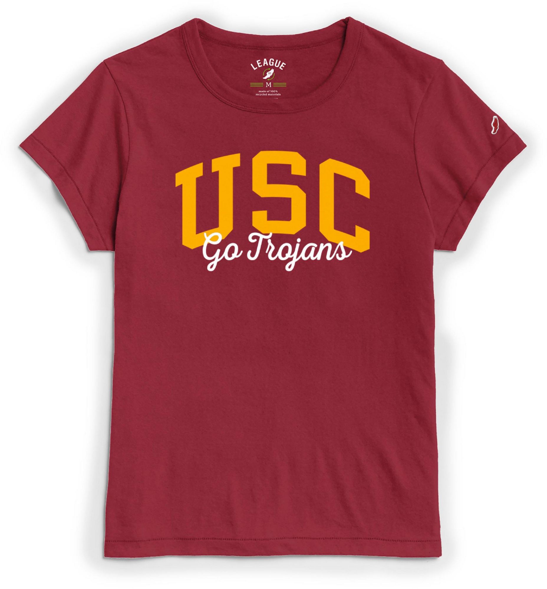 League-Legacy Women's USC Trojans Cardinal ReSpin T-Shirt product image