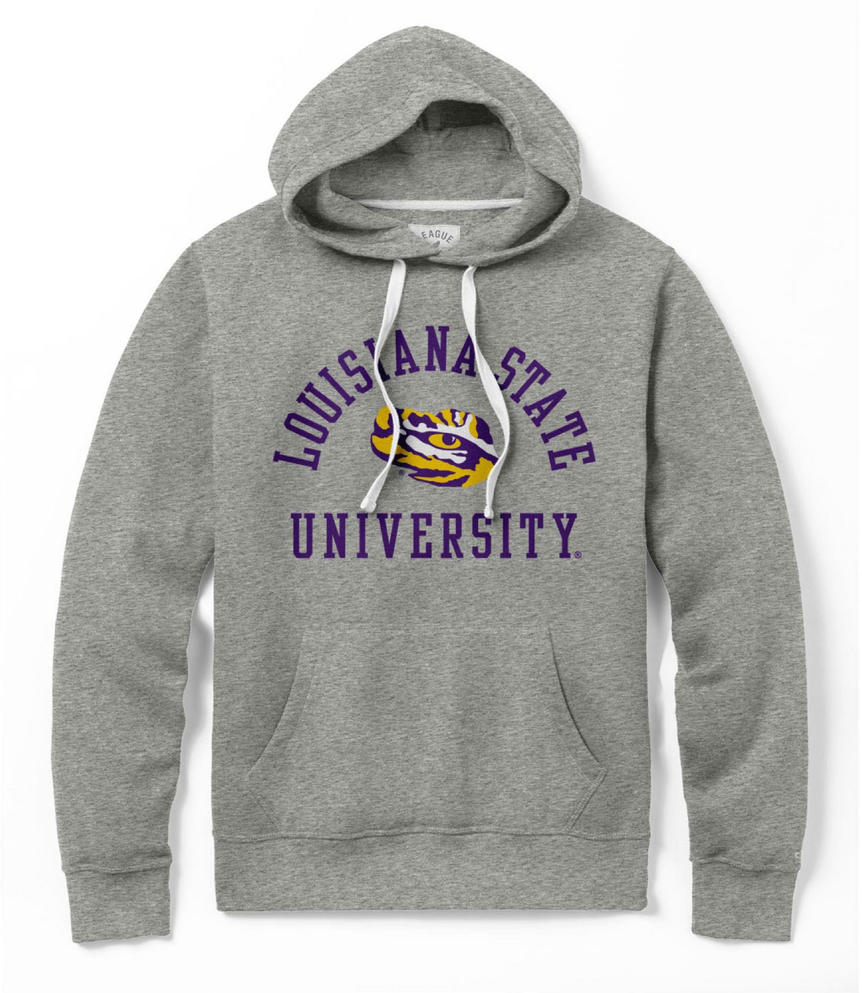 League-Legacy Men's LSU Tigers Grey Stadium Hoodie product image