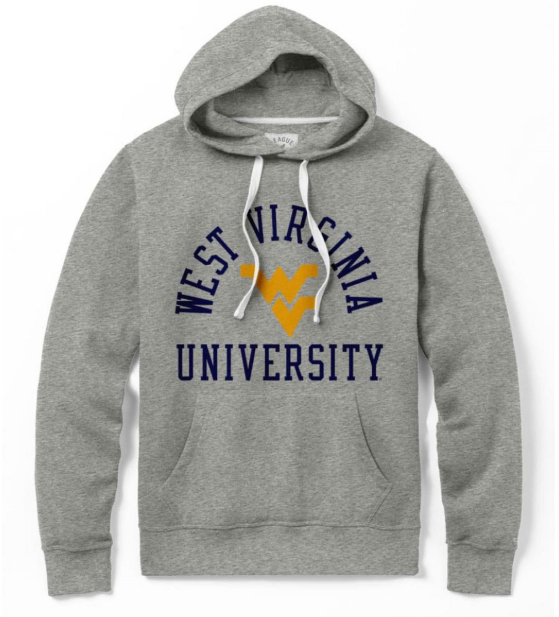 League-Legacy Men's West Virginia Mountaineers Grey Stadium Hoodie product image