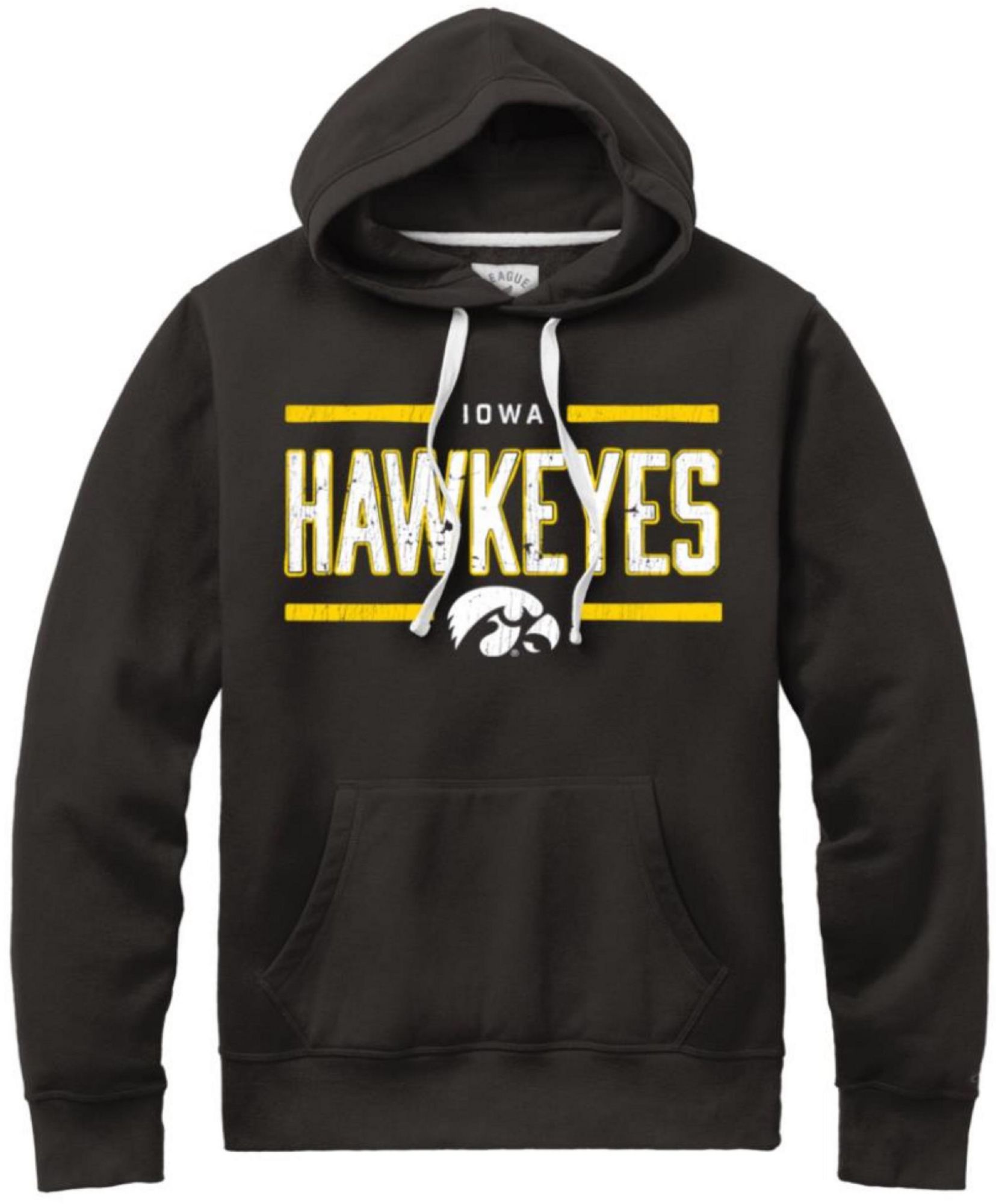 League-Legacy Men's Iowa Hawkeyes Stadium Black Hoodie product image
