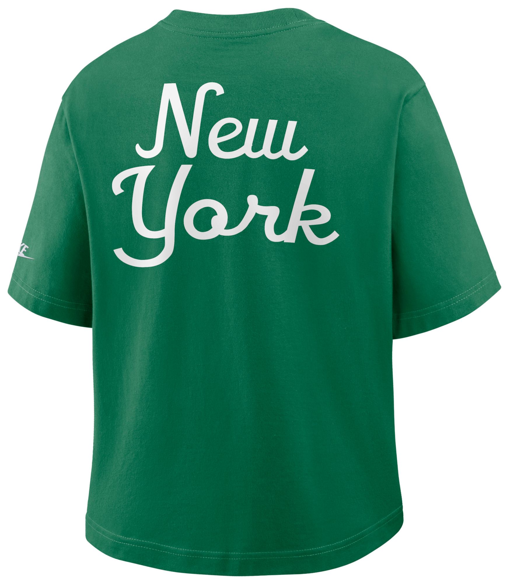 Nike Women's New York Jets Green Rewind Pocket T-Shirt product image