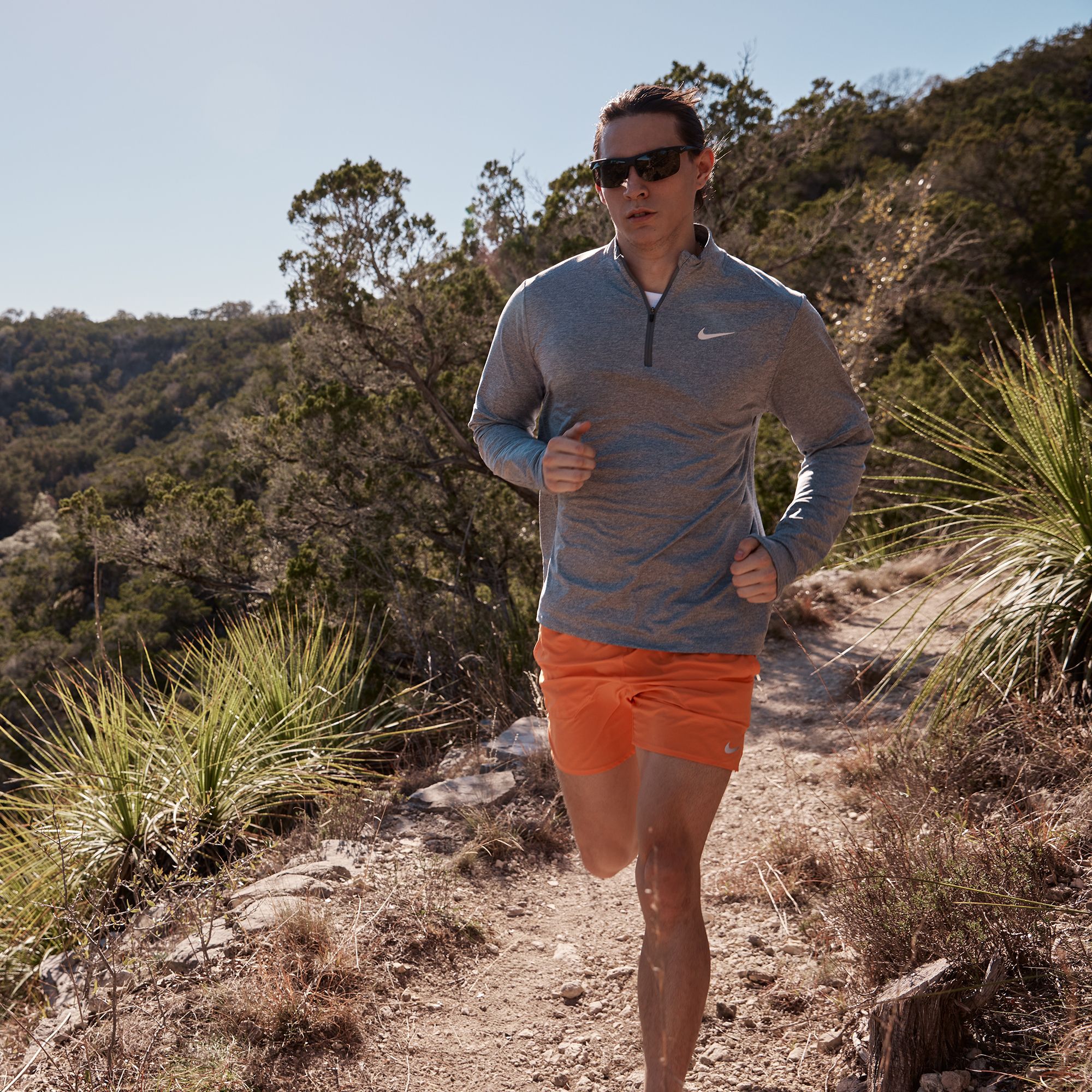 Nike Men's Dri-FIT Element 1/2 Zip Long Sleeve Running Shirt product image