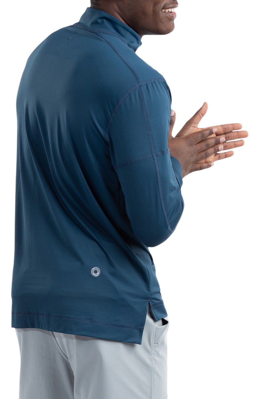 BloqUV Men's Sun Protective UPF 50 1/4 Zip Pullover product image