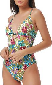 Lucky Brand Women's Shoreline Charm Plunge One-Piece Swimsuit product image