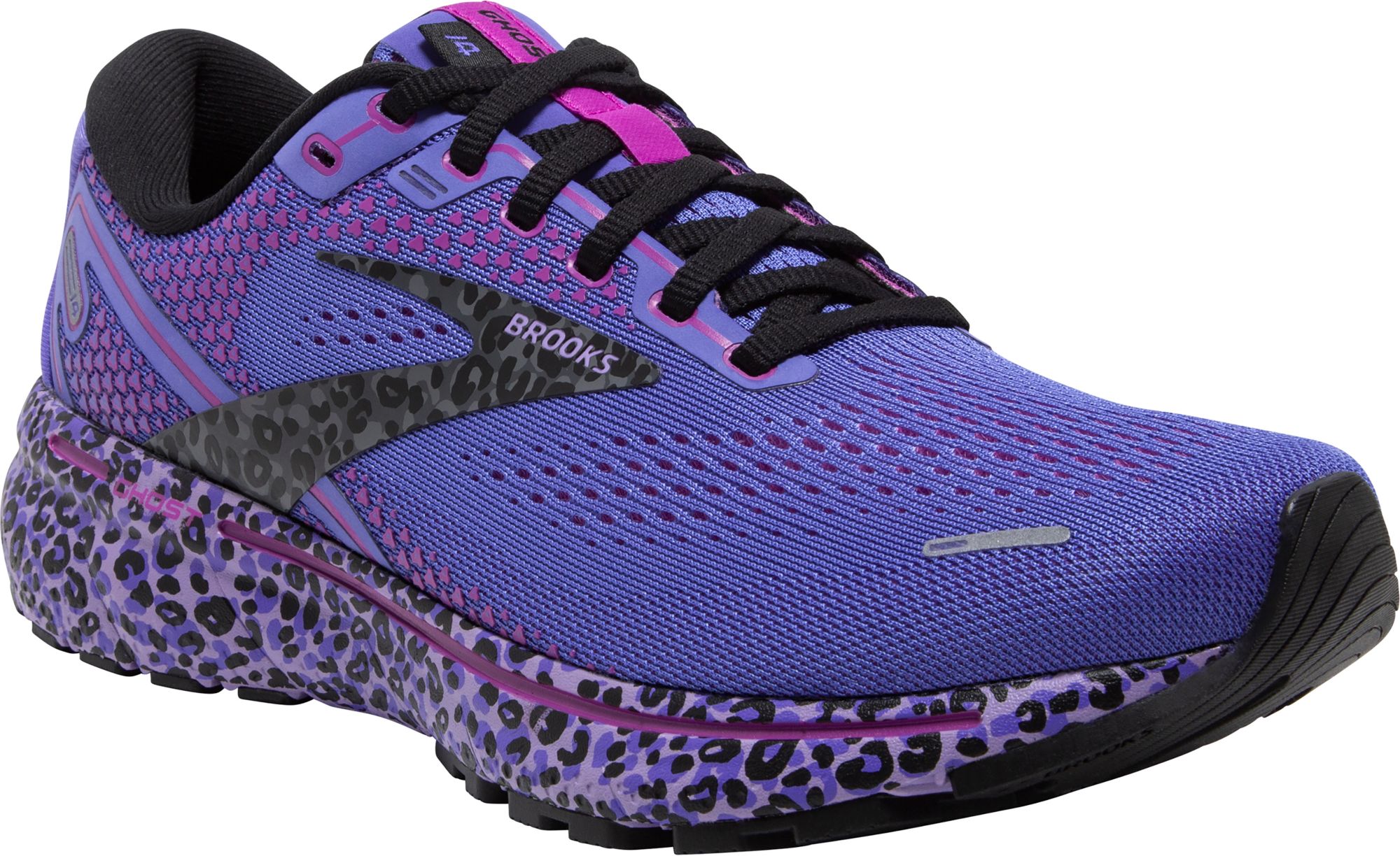 Brooks Women's Ghost 14 Electric Cheetah Running Shoes product image