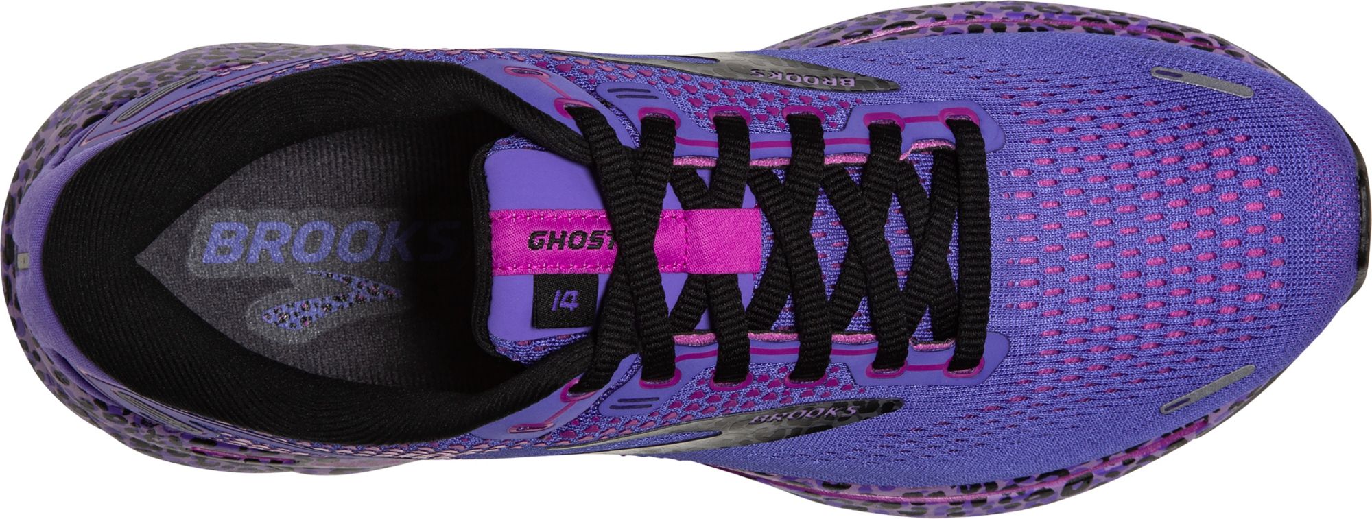 Brooks Women's Ghost 14 Electric Cheetah Running Shoes product image