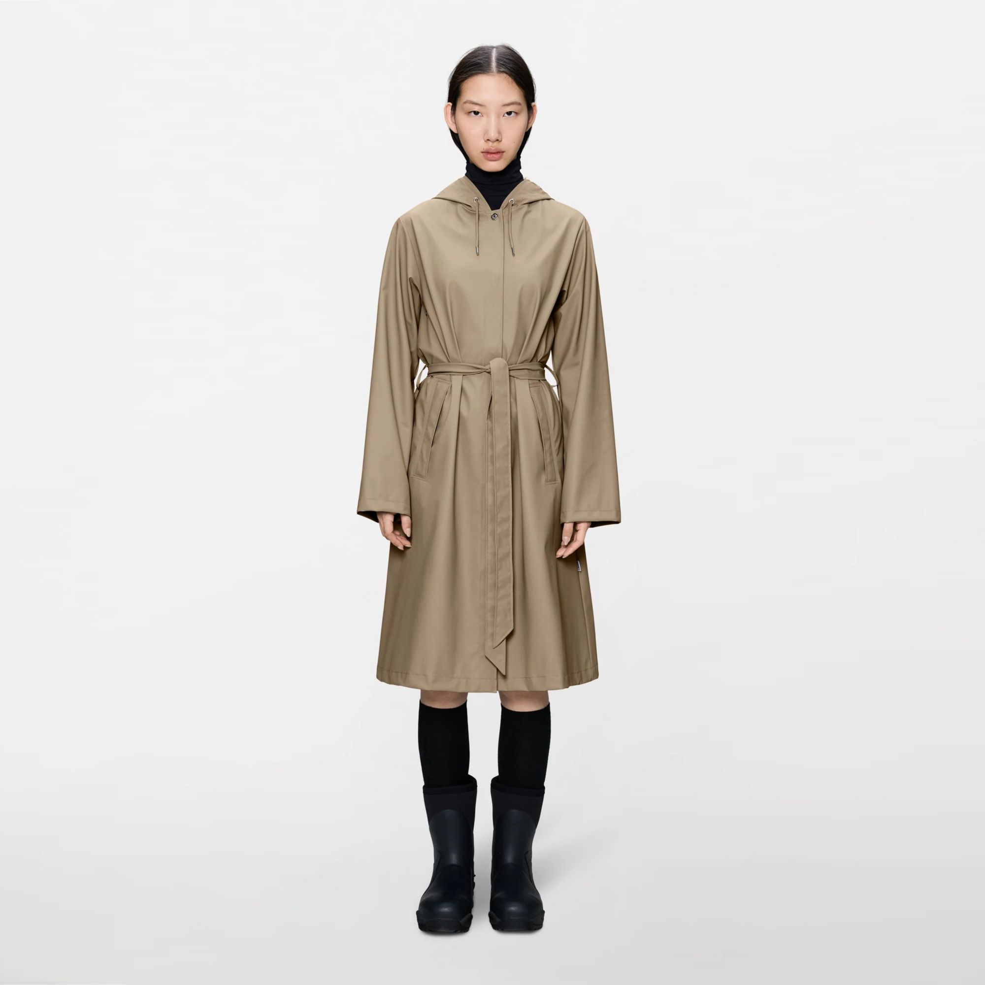 Rains Women's A-Line Longer Jacket product image