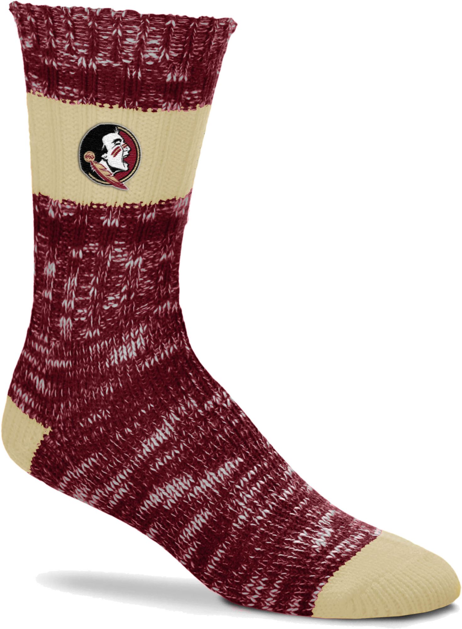 For Bare Feet Florida State Seminoles Alpine Crew Socks product image