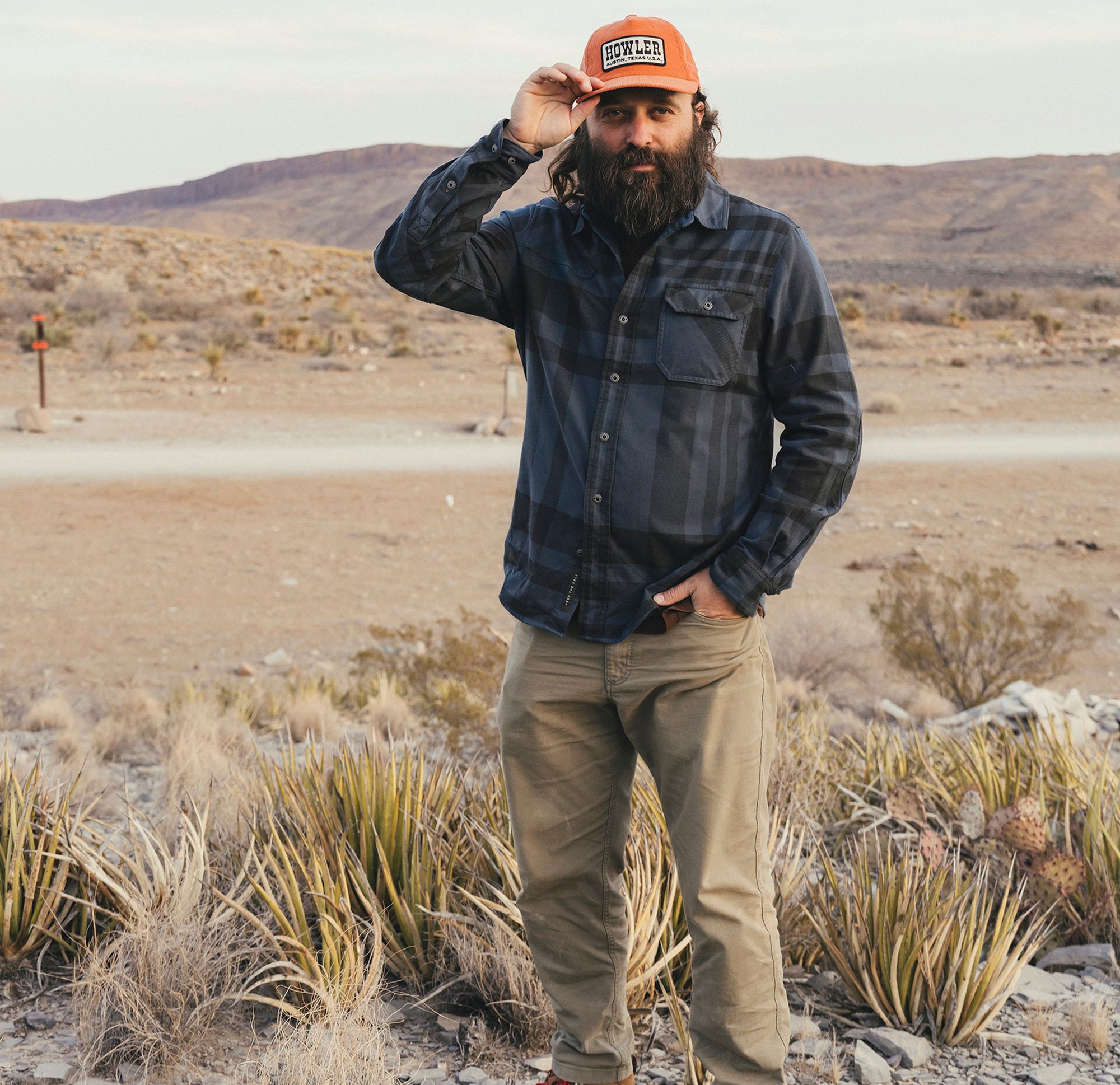 Howler Brothers Men's Harker's Flannel Shirt product image