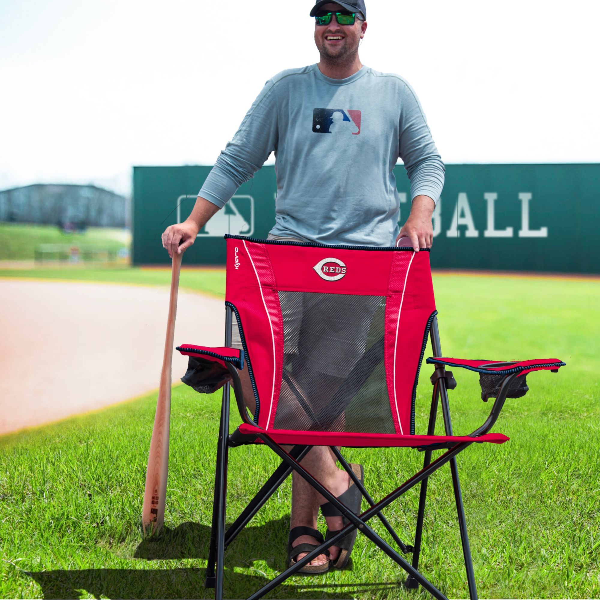Kijaro Cincinnati Reds Dual Lock Pro Chair product image