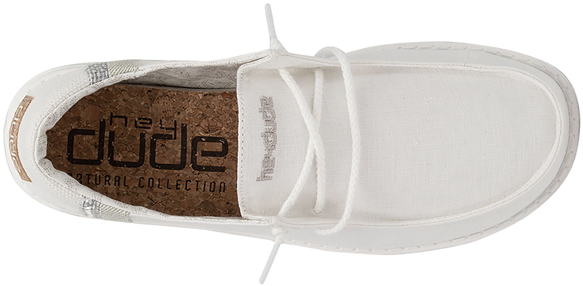Hey Dude Women's Wendy Linen White Loafers product image