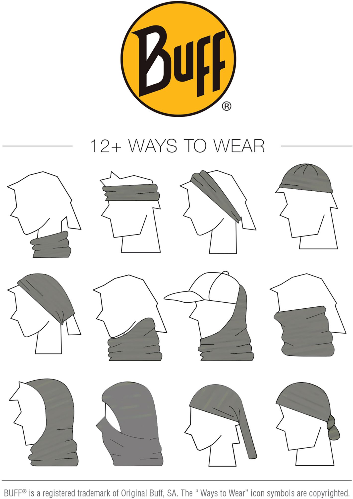 Buff Original EcoStretch Multifunctional UPF Neck Gaiter product image