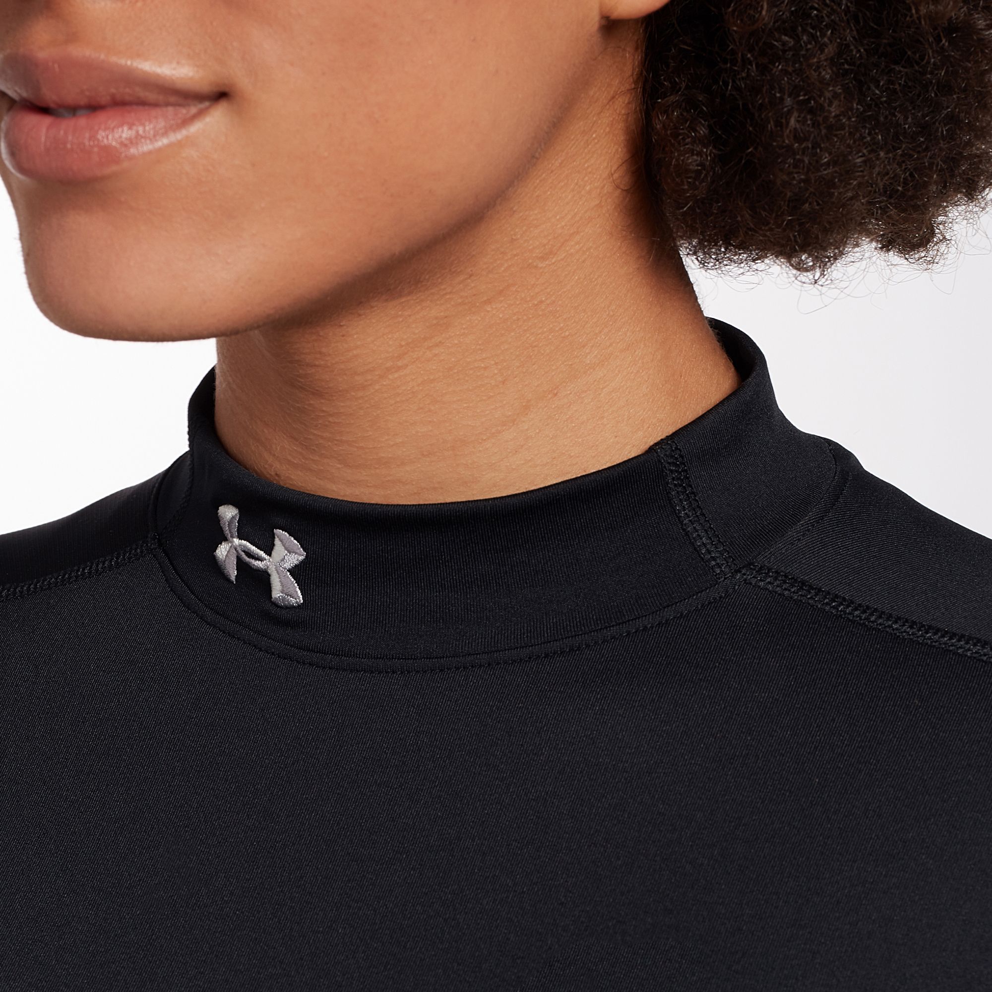 Under Armour Women's ColdGear Fitted Mock Neck Long Sleeve Pullover product image