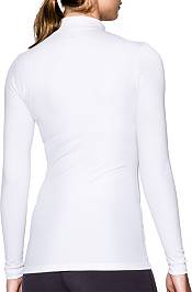 p>Under Armour Ladies ColdGear&Reg; Armour Fitted Mock Neck Golf
