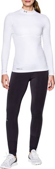 Under Armour Women's ColdGear Fitted Mock Neck Long Sleeve