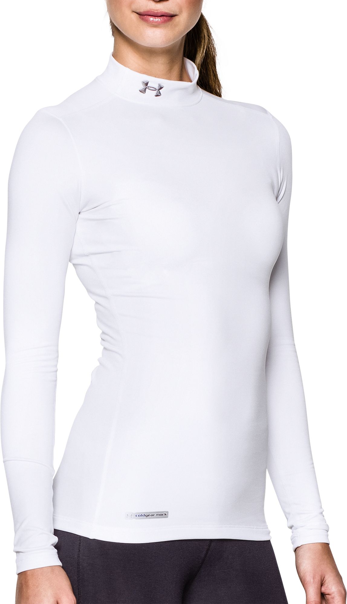 Under Armour Women's ColdGear Fitted Mock Neck Long Sleeve Pullover product image