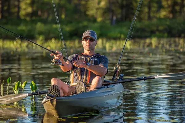 Onyx Kayak Fishing Vest - Adult Oversized - Tan-Grey