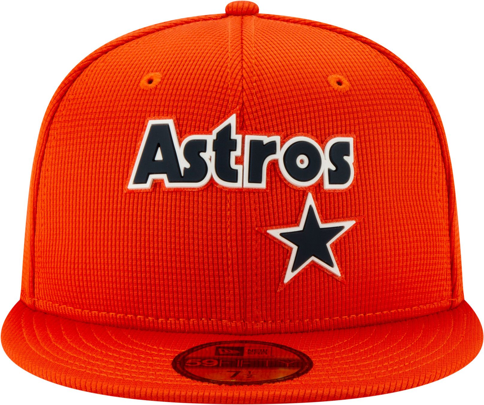 New Era Adult Houston Astros Orange 59Fifty Clubhouse Fitted Hat product image