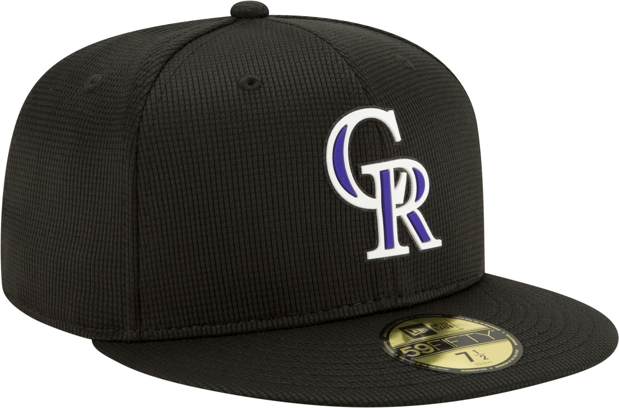 New Era Adult Colorado Rockies Black 59Fifty Clubhouse Fitted Hat product image