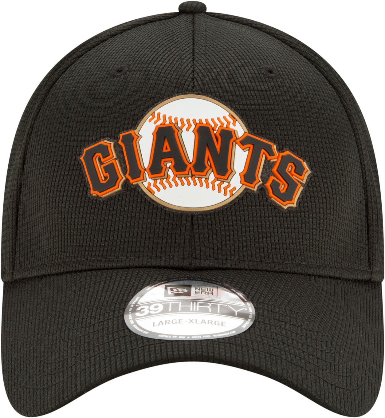 New Era Adult San Francisco Giants Black 39Thirty Clubhouse Stretch Fit Hat product image
