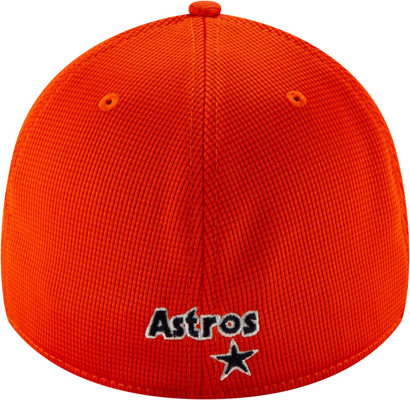 New Era Men's Houston Astros Orange 39Thirty Clubhouse Stretch Fit Hat product image