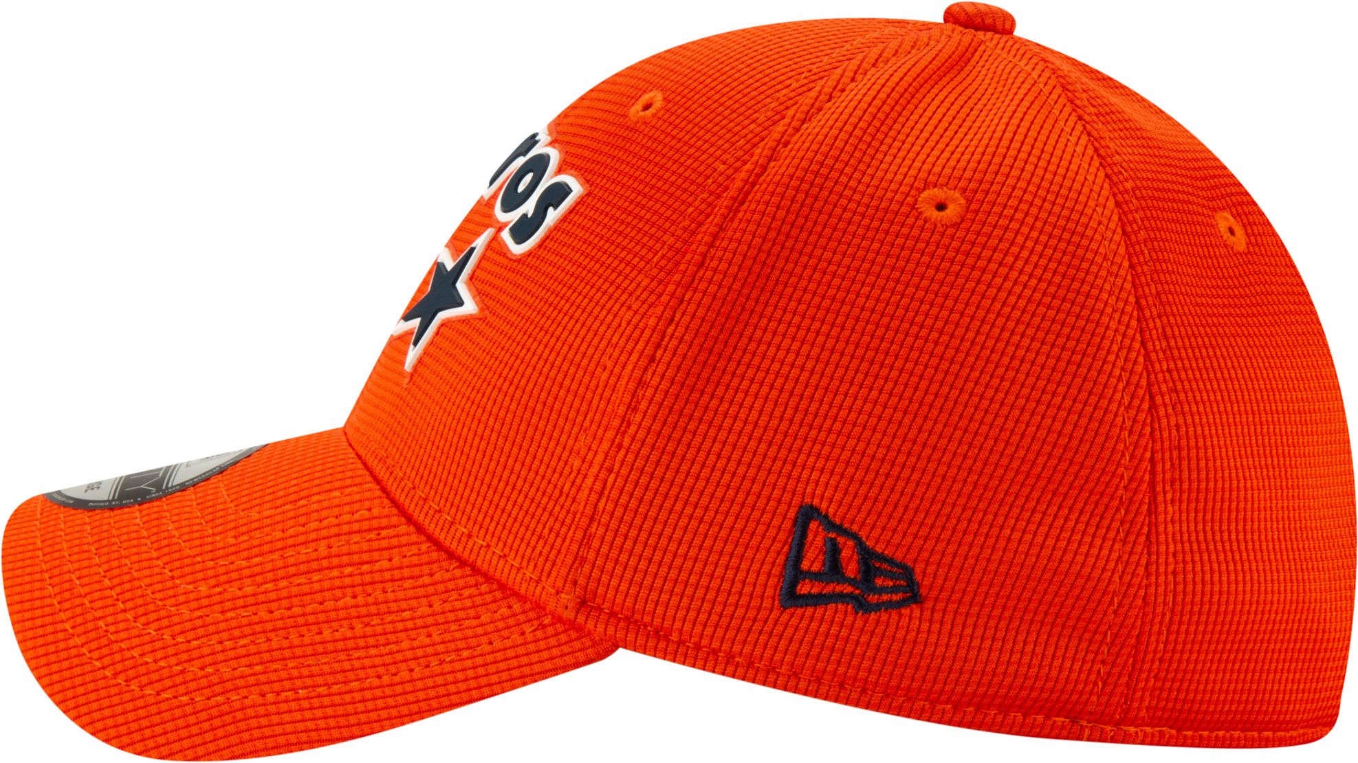 New Era Men's Houston Astros Orange 39Thirty Clubhouse Stretch Fit Hat product image
