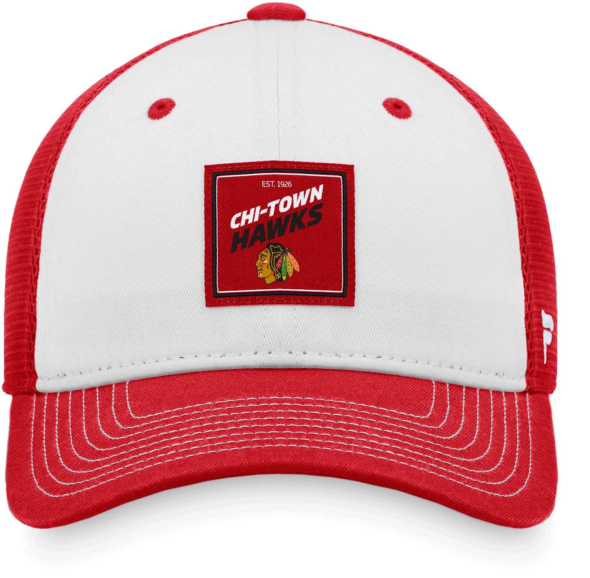 NHL Chicago Blackhawks Block Party Adjustable Trucker Hat product image