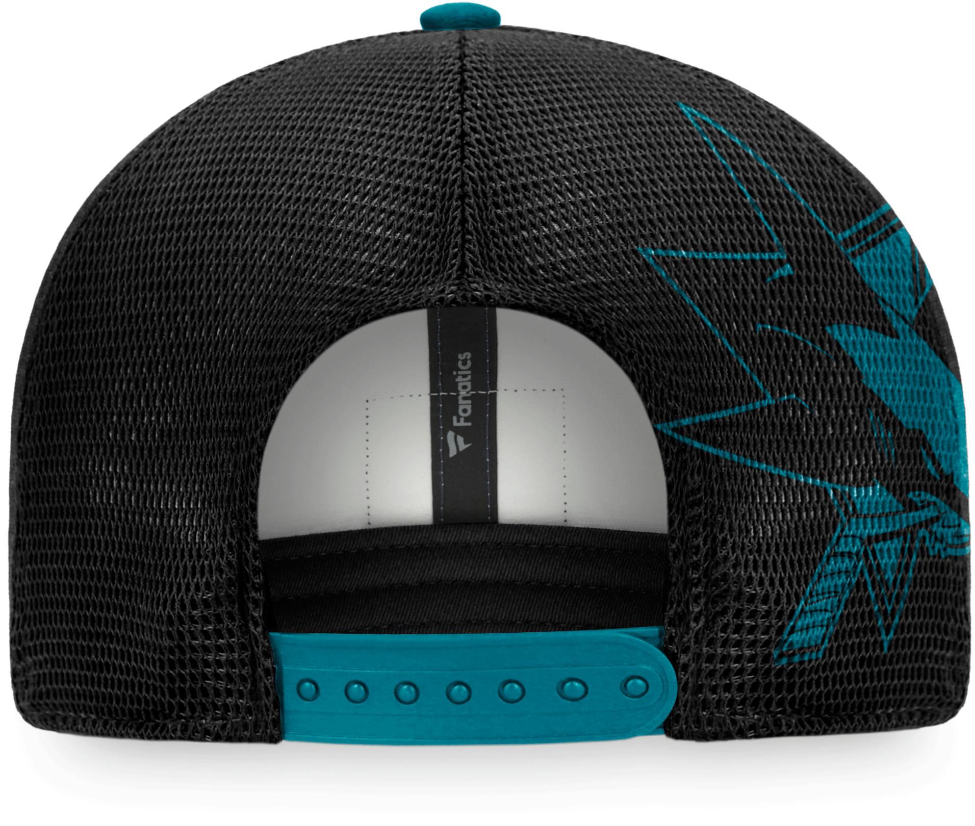 NHL San Jose Sharks Block Party Adjustable Trucker Hat product image