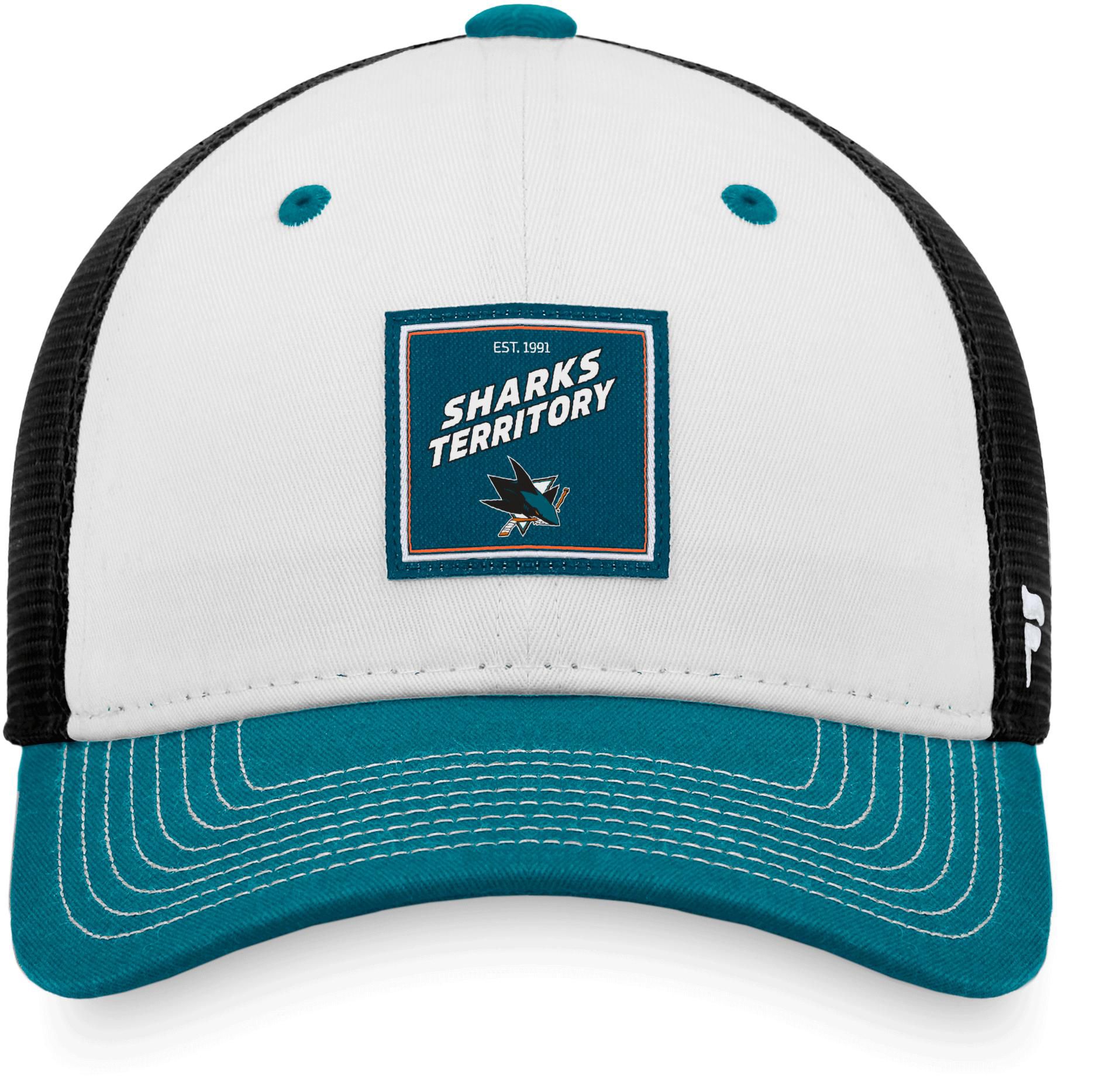NHL San Jose Sharks Block Party Adjustable Trucker Hat product image