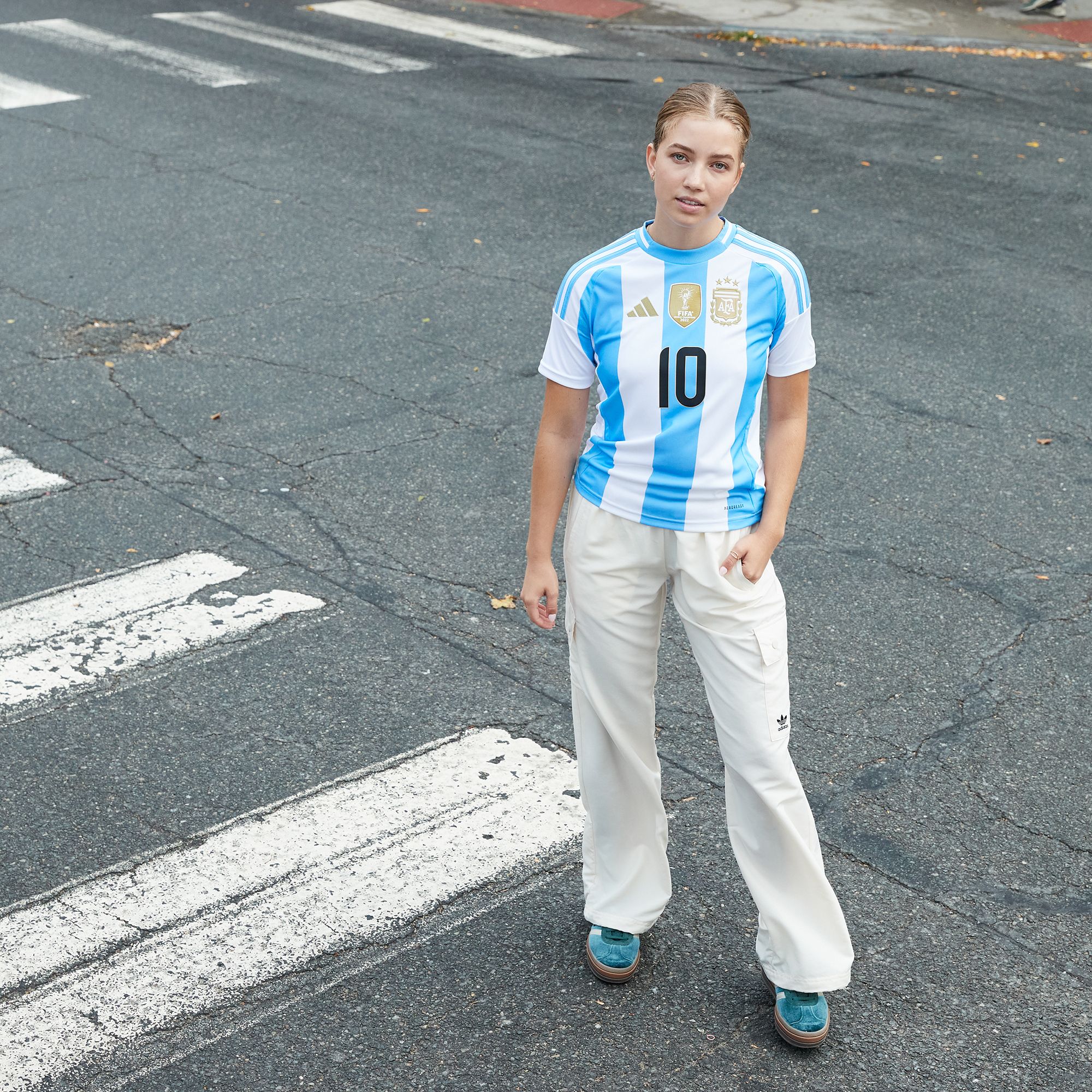 adidas Adult Argentina Lionel Messi #10 2024 Home Replica Jersey product image